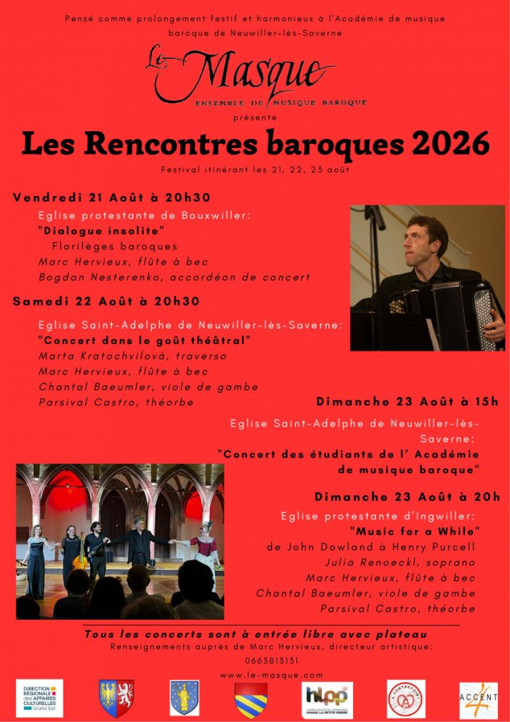 Festival itinérant « Les Rencontres baroques »