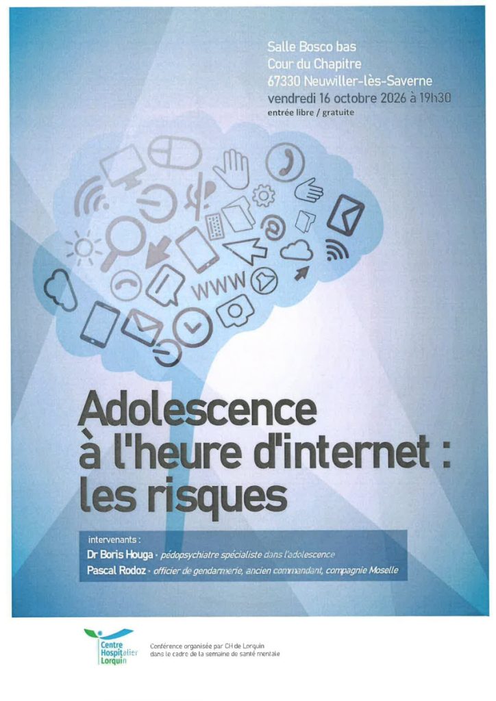 Conférence | Adolescence à l&rsquo;heure d&rsquo;internet : les risques